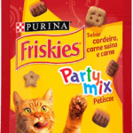 Petisco Purina Friskies Friskies para Gatos Adultos Sabor Carne e Cordeiro 40,0g