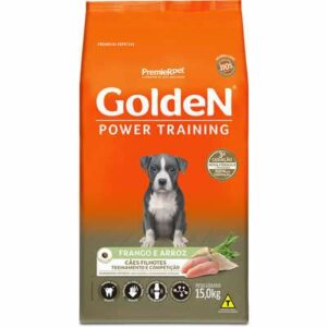 Ração Premier Golden Power Training Cães Filhotes Frango e Arroz - 15kg
