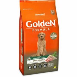 Ração Seca PremieR Pet Golden Formula Cães Adultos Frango e Arroz 15kg