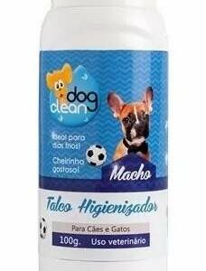 Talco Higienizador P/ Machos 100gr Dog Clean Cães/gatos