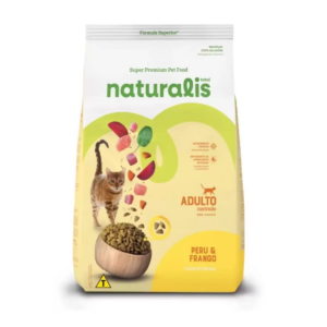 Naturalis Gato Castrado Peru e Frango 1,5Kg