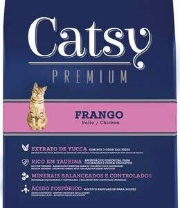 Ração Catsy Premium Frango para Gatos Adultos 25kg