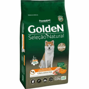 Ração Golden Selecao Natural Adultos Abobora - 12 Kg