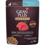 Ração Úmida GranPlus Sachê Atum para Gatos Adultos 85g