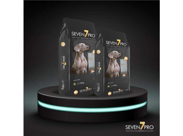 Ração Seven 7 pro para cães adultos Frango e Cereais 15 kg - Imagem 4