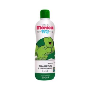Shampoo e Condicionador 2 em 1 Turma da Mônica Pets para Cães e Gatos 500ml