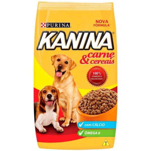 Ração para Cachorro Kanina Carne & Cereais Adulto 15kg