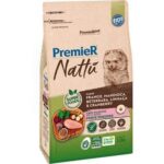 Ração Seca PremieR Nattú Mandioca para Cães Filhotes de Pequeno Porte 1kg
