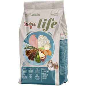 Ração Seca Quatree Life Frango e Arroz Cães Adultos Raças Pequenas 1kg