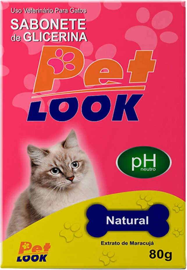 Sabonete Pet Look Glicerina Natural para Gatos