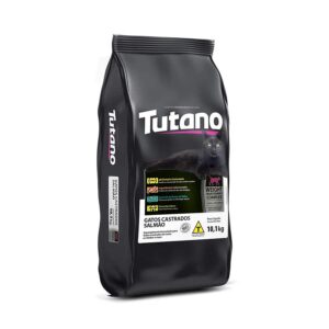 Ração Tutano para Gatos Castrados Sabor Salmão 10,1kg